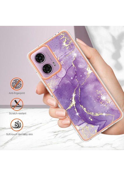 Motorola Moto G24 4G/G04 4g Ince Tpu Mermer Desen Koruma (Yurt Dışından) fiyatları