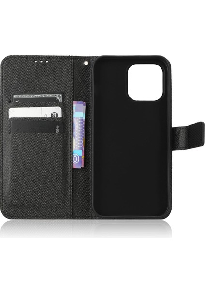 IPhone 15 Için Kılıf Pro Max Manyetik Cüzdan Kapak Kart Tutucu Kickstand (Yurt Dışından)