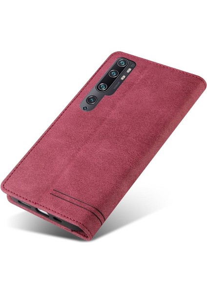 Xiaomi Cc9 Pro Premium Deri Premium Deri Iki Kart Yuvaları (Yurt Dışından)