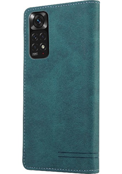 Redmi Not 11 Için Kılıf 4g / 11S Premium Deri Premium Deri Iki Kart (Yurt Dışından)