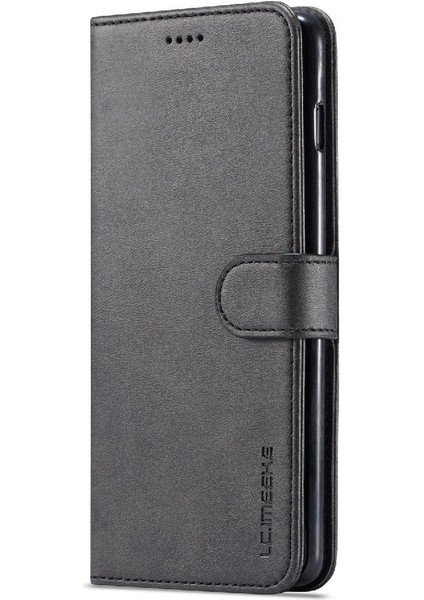 Samsung Galaxy S10 Artı Buzağı Doku Yatay Çevir Deri Kılıf (Yurt Dışından)