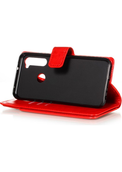 Xiaomi Redmi Için Not 8t Manyetik 9 Kart Yuvaları Kickstand Pu Deri Kılıf (Yurt Dışından) modelleri