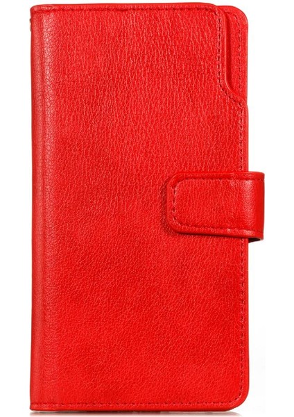 Xiaomi Redmi Için Not 8t Manyetik 9 Kart Yuvaları Kickstand Pu Deri Kılıf (Yurt Dışından) indirimleri