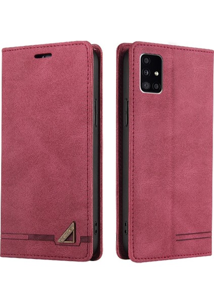 Samsung Galaxy A71 5g Premium Deri Iki Kart Yuvaları Premium (Yurt Dışından)