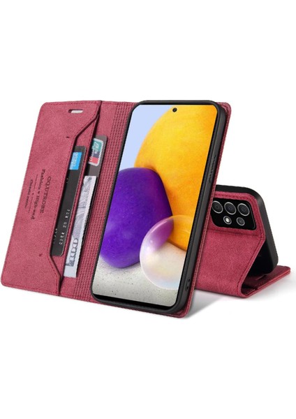 Samsung Galaxy A72 5g Kickstand Premium Deri Premium Deri Kılıf (Yurt Dışından) indirimleri