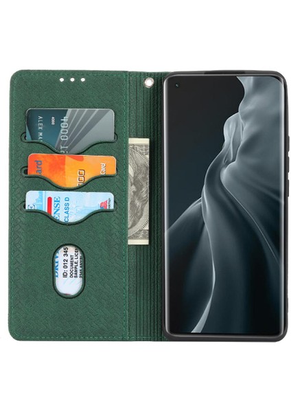 Mi 11 Lite Için Kılıf El Cüzdan Flip Folio Kitap Kredi Kartı Tutucu (Yurt Dışından) indirimleri