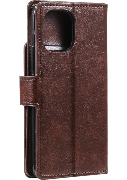 Xiaomi 11 Için Kılıf Kickstand Manyetik 9 Kart Yuvaları Cüzdan Pu Deri (Yurt Dışından) fırsatları