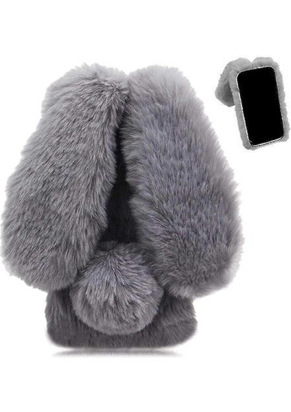 Oppo Bulmak Için Kılıf X7 5g Güzel Plushrabbit Tavşan Furprotection Plushcase (Yurt Dışından)