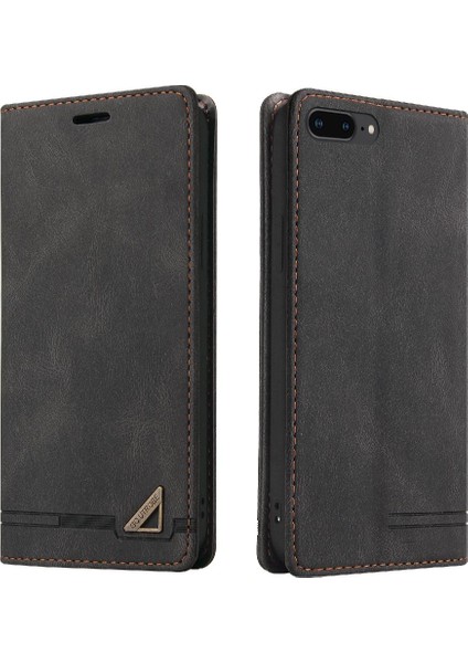 Uyumlu Iphone7 Artı/iphone 8 Artı Cüzdan Durumda Iki Kart Yuvaları Kickstand (Yurt Dışından)