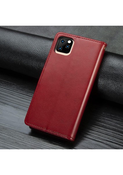 IPhone 11 Için Kılıf Pro Max Zarif Iş Cüzdan Fonksiyonu Deri (Yurt Dışından)