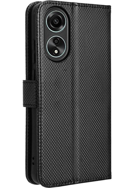 BDT Boutique Oppo Case 4g Manyetik Cüzdan Kickstand Kart Tutucu Kapak Için Kılıf (Yurt Dışından)