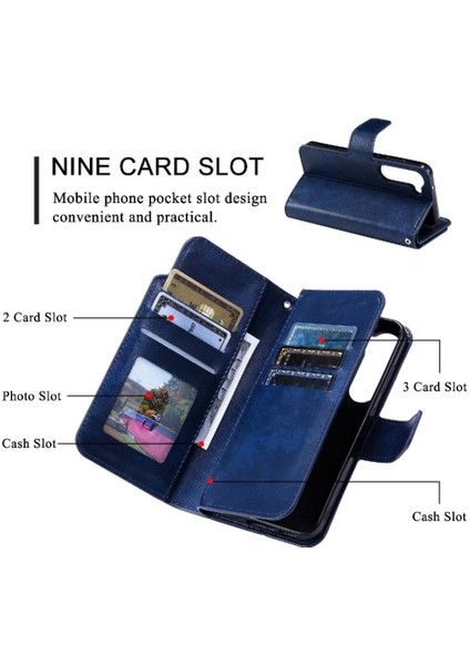 Samsung Galaxy S23 Cüzdan Pu Deri Kickstand Manyetik 9 Kart (Yurt Dışından) indirimleri