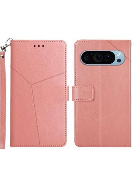 Piksel 9 Pro Kickstand Için Kılıf-Dayanıklı Kapak Kapak Kitap Katlanır Tpu (Yurt Dışından)