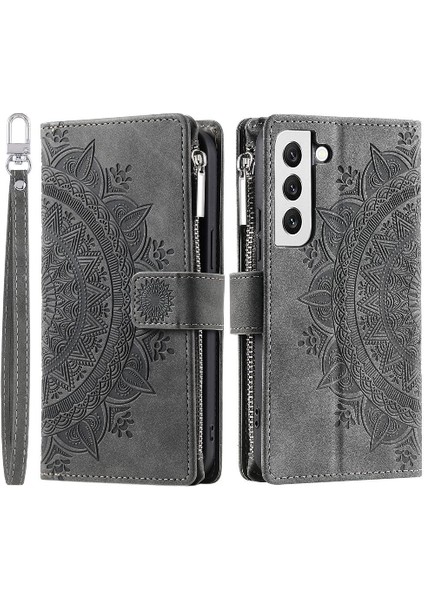 Kırmızı Dikey Çizgili Samsung Galaxy S21 Alüminyum Metal Logo Için Kılıf (Yurt Dışından)
