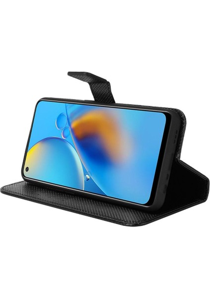 Oppo A74 4g Kapak Manyetik Cüzdan Kart Tutucu Kickstand Için Kılıf (Yurt Dışından)