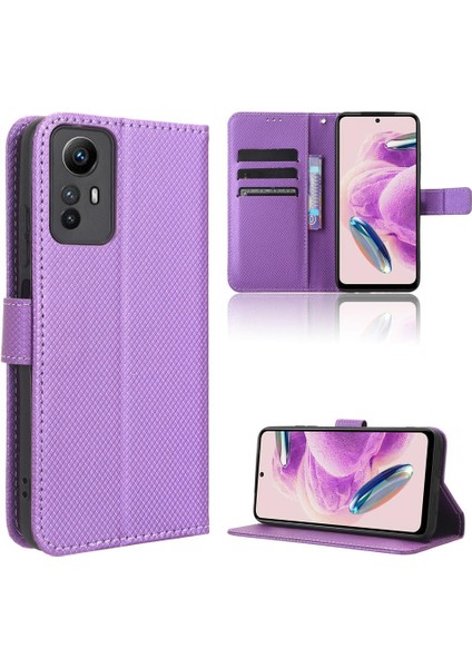 Xiaomi Redmi Için Not 12S 4g Kart Tutucu Kickstand Kapak Manyetik (Yurt Dışından)