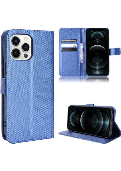 IPhone 11 Için Kılıf Pro Max Kickstand Manyetik Cüzdan Kapak Kart Tutucu (Yurt Dışından)