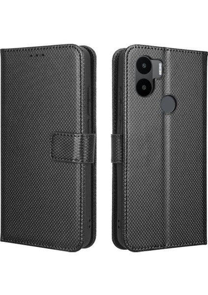 Xiaomi Redmi A1 Artı Kickstand Manyetik Cüzdan Kart Tutucu Kapak (Yurt Dışından)