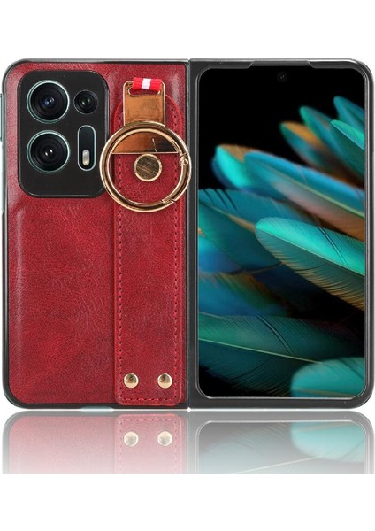Oppo Için Kılıf N2 Bilek Kayışı Kolaylık Premium Pu Deri Bulmak (Yurt Dışından)
