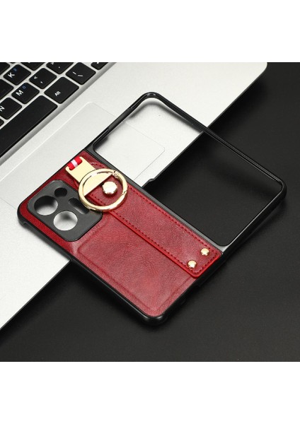 Oppo Için Kılıf N2 Bilek Kayışı Kolaylık Premium Pu Deri Bulmak (Yurt Dışından)