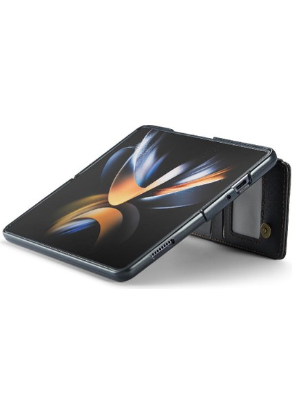 BDT Boutique Samsung Galaxy Z Fold 4 5g Kickstand Pu Deri Için Caseme Cüzdan Kılıf (Yurt Dışından)