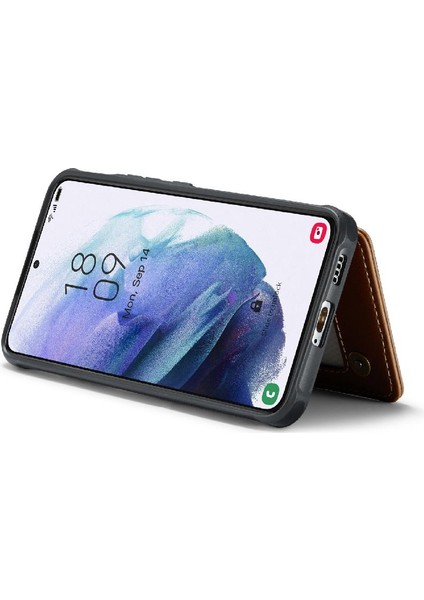 Samsung Galaxy S21 Pu Deri Kickstand Rfıd Ince Için Caseme Cüzdan Kılıf (Yurt Dışından) indirimleri
