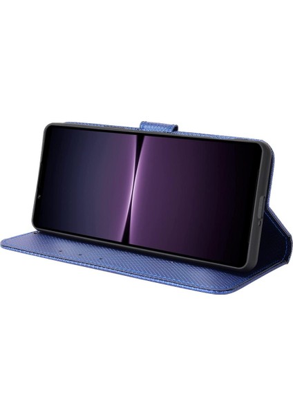 Sony Xperia 1 Iv Için Kickstand Kart Tutucu Manyetik Cüzdan Kapak (Yurt Dışından) modelleri