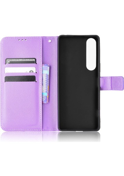 Sony Xperia 1 Iv Için Kickstand Kart Tutucu Manyetik Cüzdan Kapak (Yurt Dışından) fırsatları