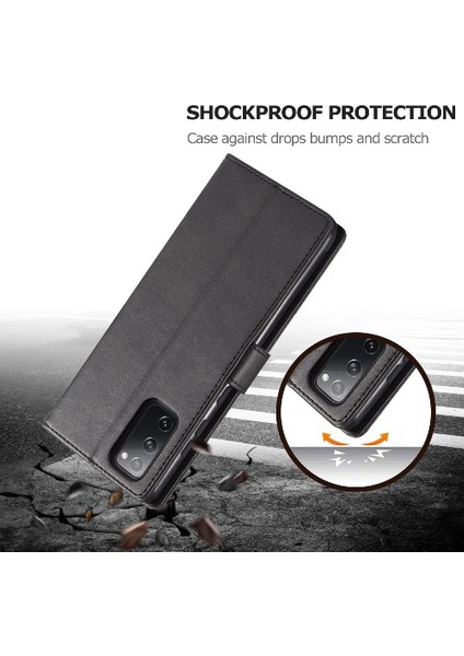 Tutucu ile Samsung Galaxy S20 Buzağı Doku Yatay Flip Case (Yurt Dışından) fiyatları