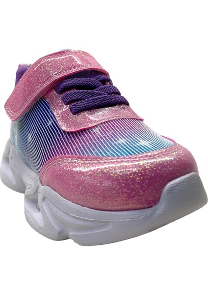 947 Hafif Kız Bebek Işıklı Sneaker