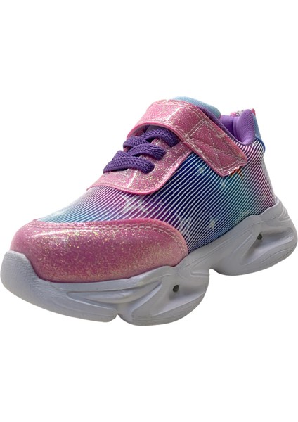 947 Hafif Kız Bebek Işıklı Sneaker