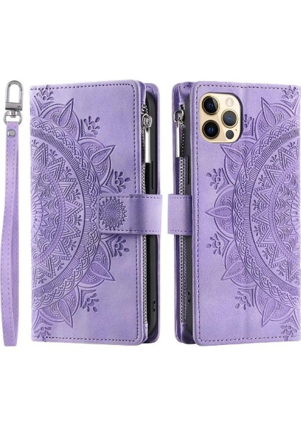 IPhone 12 Için Kılıf Pro Max Alüminyum Metal Logo Karbon Fiber Pu Eklenmiş Pu (Yurt Dışından)
