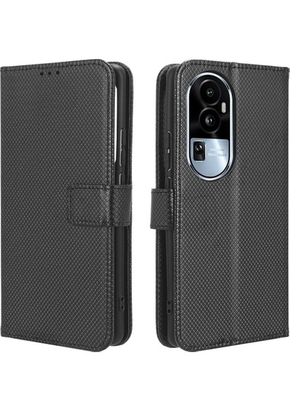 Oppo Oppo 10 Pro 5g Için Kılıf Kapak Kickstand Manyetik Cüzdan Kart Tutucu (Yurt Dışından)