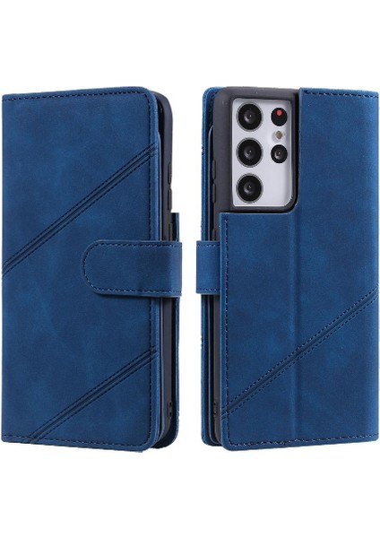 Samsung Galaxy S21 Ultra Bileklik Pu Deri Kart Tutucu Cüzdan (Yurt Dışından)