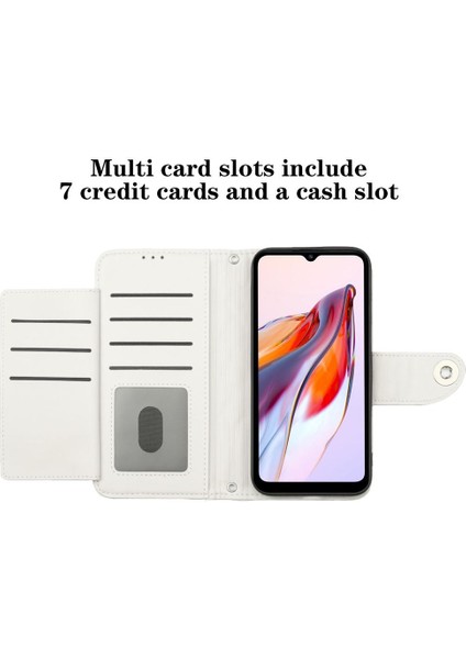 Xiaomi Redmi 12C/11A Cüzdan Kapak Için Kılıf Bilek Şeridi Darbeye Şık (Yurt Dışından) indirimleri
