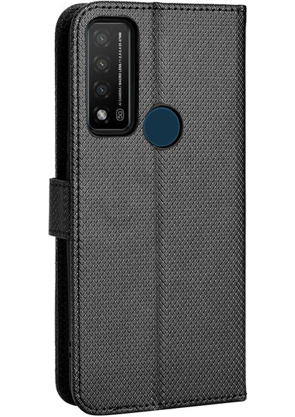 Tcl 20AX 5g Kart Tutucu Manyetik Cüzdan Kapak Kickstand Için Kılıf (Yurt Dışından)