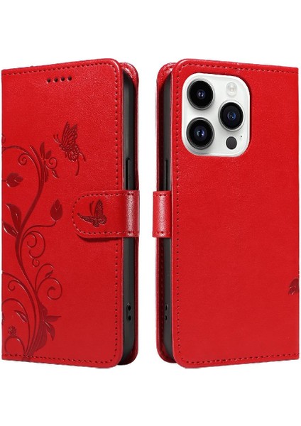 IPhone 14 Için Kılıf Pro Max ve Kart Yuvası ile El Kayışı Yüksek Kalite (Yurt Dışından)