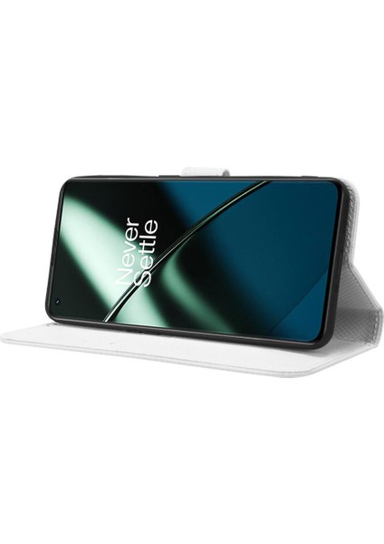 Oneplus 11R 5g Kart Tutucu Kapak Için Kılıf Kickstand Manyetik Cüzdan (Yurt Dışından)