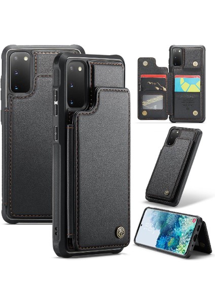 Samsung Galaxy S20 Ince Darbeye Vaka Kart Tutucu Için Caseme Cüzdan Kılıf (Yurt Dışından)