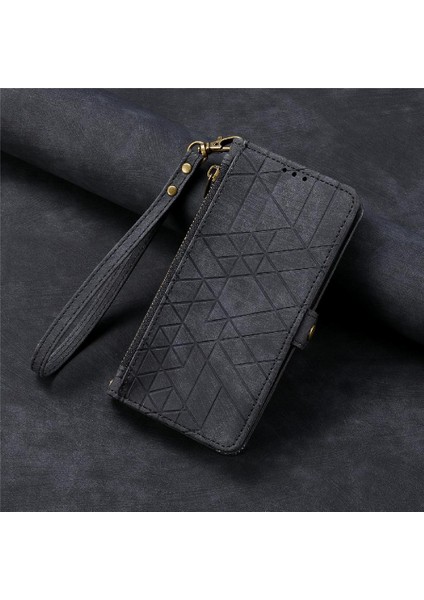 IPhone 15 Için Flip Case Pro Max Basit Iş Kapak Kapak Darbeye (Yurt Dışından)