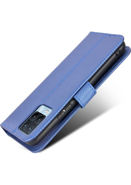 Realme 8 4g/realme 8 Pro 4g Manyetik Cüzdan Kickstand Kart Tutucu (Yurt Dışından)