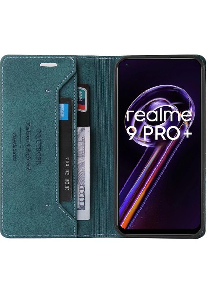 Realme 9 Pro Artı Premium Deri Kickstand Premium Deri Için Kılıf (Yurt Dışından) fırsatları