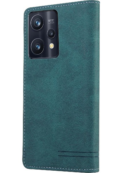 Realme 9 Pro Artı Premium Deri Kickstand Premium Deri Için Kılıf (Yurt Dışından) indirimleri