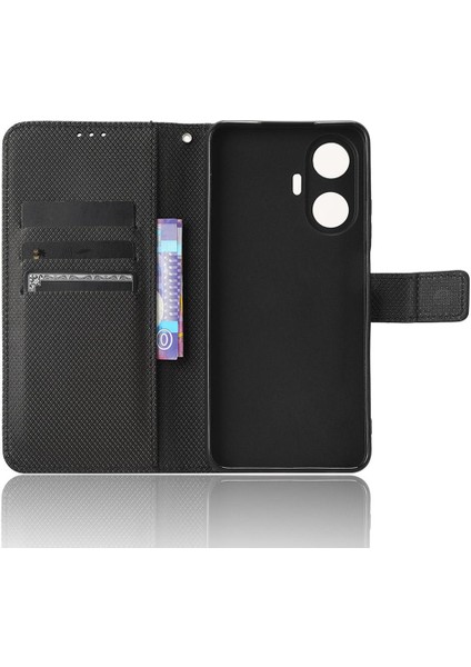 Realme C55 4g Kickstand Manyetik Cüzdan Kart Tutucu Kapak Için Kılıf (Yurt Dışından)