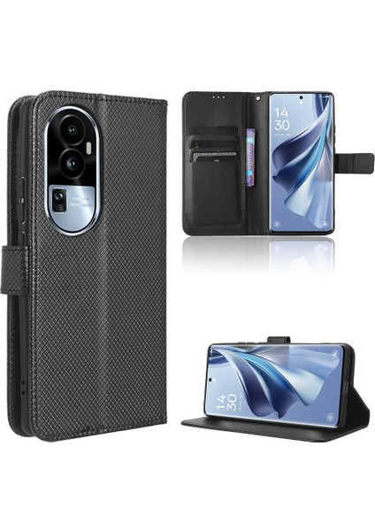 Oppo Oppo 10 5g Için Kickstand Kapak Manyetik Cüzdan Kart Tutucu (Yurt Dışından)