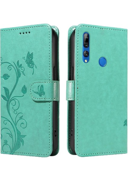 Huawei Y9 Başbakan 2019 Kabartmalı Kelebek Yüksek Kalite Için Flip Case Cüzdan (Yurt Dışından)