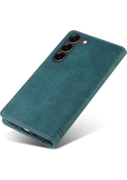 Samsung Galaxy S23 Kickstand Iki Kart Yuvaları Premium Deri Kılıf (Yurt Dışından) indirimleri