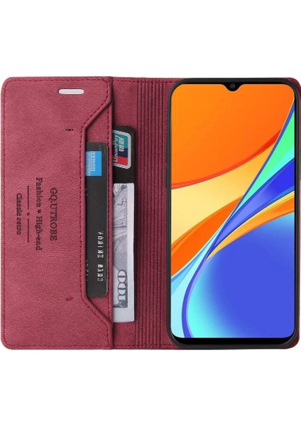 Xıaomı Redmi 9t Premium Deri Iki Kart Yuvaları Premium Deri (Yurt Dışından)