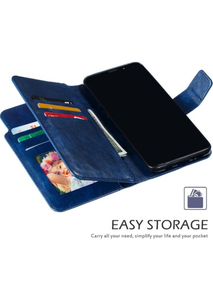 Samsung Galaxy S9 Artı 9 Kart Yuvaları Cüzdan Kickstand Pu Deri (Yurt Dışından) modelleri