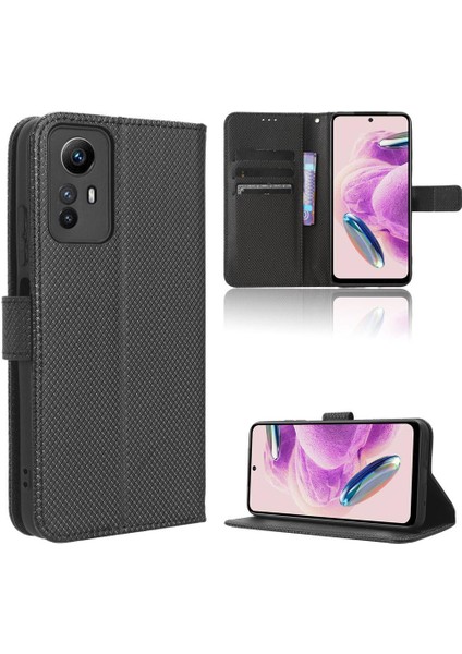 Xiaomi Redmi Için Not 12S 4g Kart Tutucu Kickstand Kapak Manyetik (Yurt Dışından)